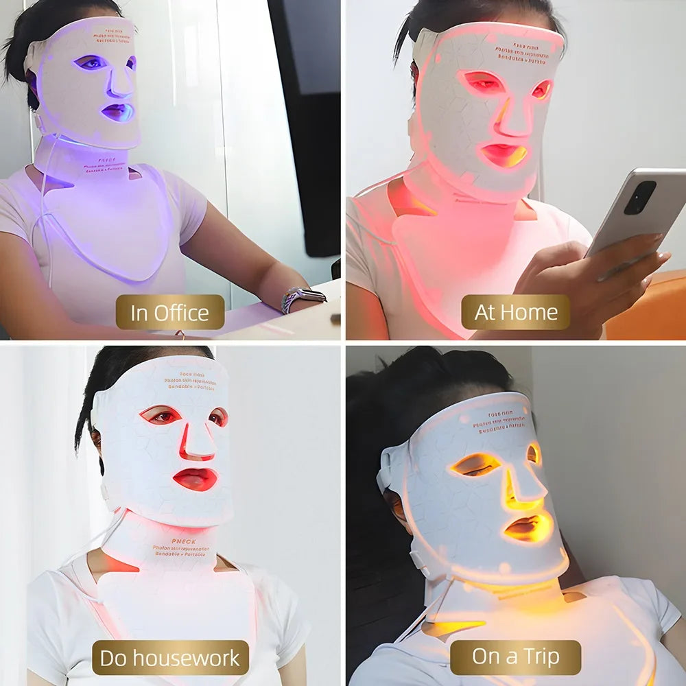 LED LIGHT THERAPY SKINCARE MASK