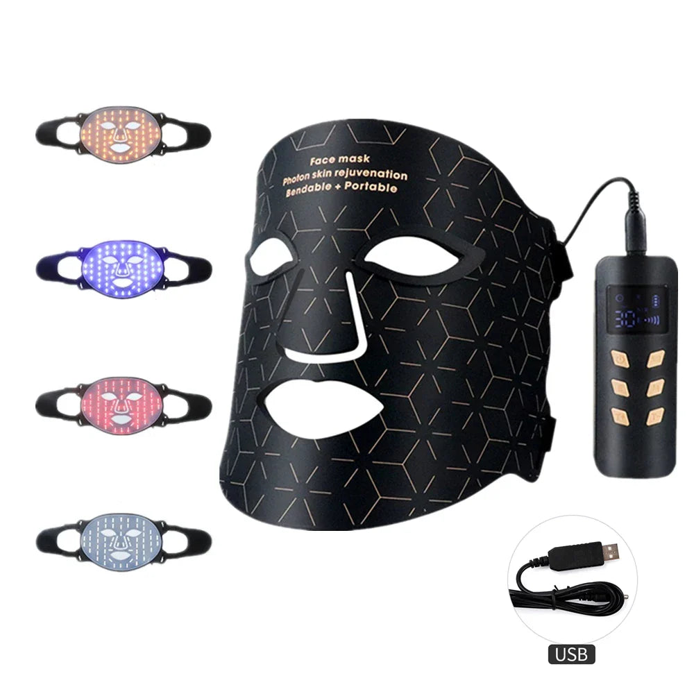 LED LIGHT THERAPY SKINCARE MASK