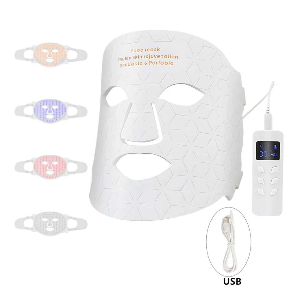 LED LIGHT THERAPY SKINCARE MASK