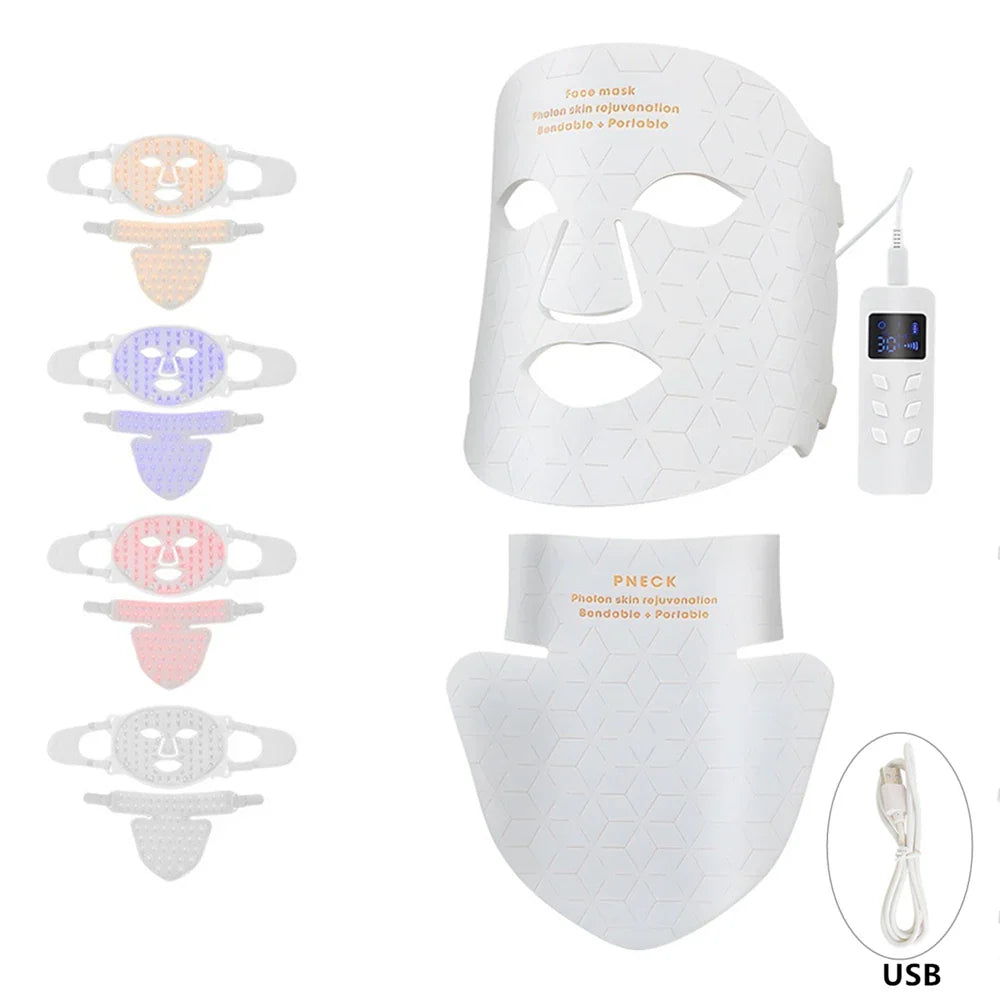 LED LIGHT THERAPY SKINCARE MASK