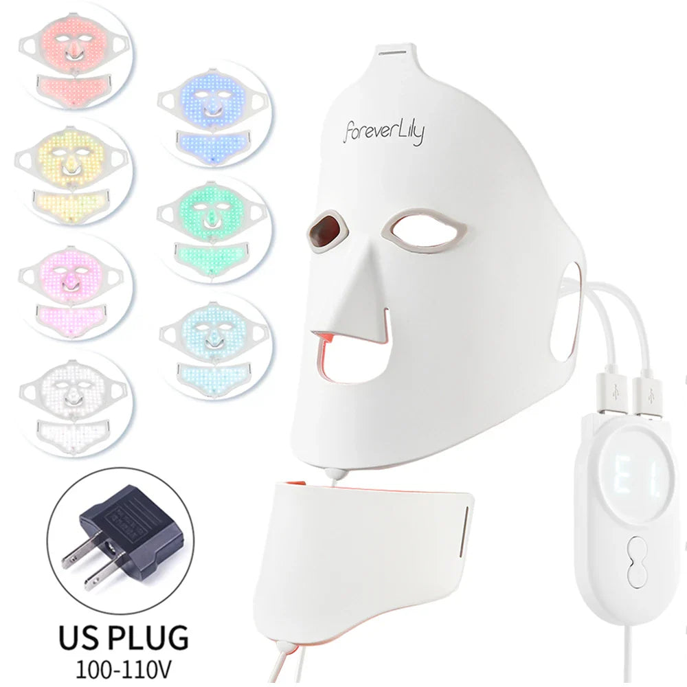 LED LIGHT THERAPY SKINCARE MASK